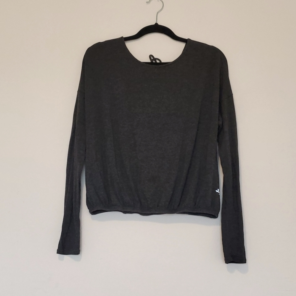 Athletic open back top
